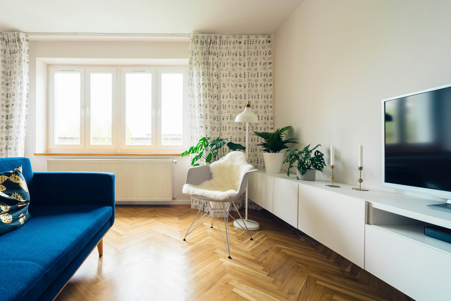 Well-kept contemporary interior of a residential property